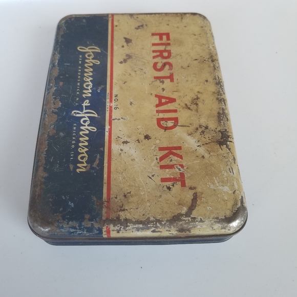 First Aid Kit Johnson & Johnson No. 16 Metal Box N - Picture 6 of 12